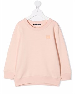 Толстовка с нашивкой логотипом Acne studios kids