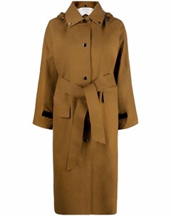 Однобортное пальто с завязками Kassl editions