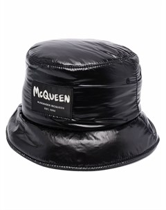 Панама с нашивкой логотипом Alexander mcqueen