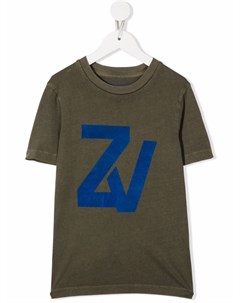 Футболка с логотипом Zadig & voltaire kids