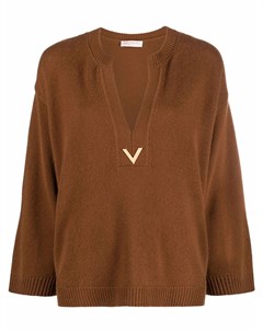 Кашемировый джемпер с логотипом VLogo Signature Valentino