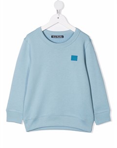 Толстовка с нашивкой логотипом Acne studios kids