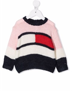 Джемпер Flag в стиле колор блок Tommy hilfiger junior