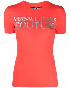 Футболка с логотипом Versace jeans couture