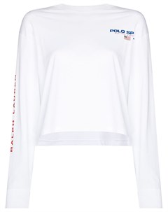 Футболка с длинными рукавами и логотипом Polo ralph lauren