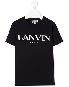 Футболка с логотипом Lanvin enfant