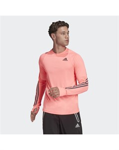 Лонгслив для бега Icon Full Reflective 3 Stripes Performance Adidas