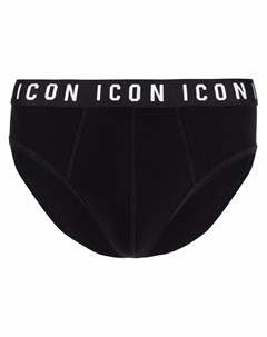 Трусы брифы с логотипом Icon Dsquared2