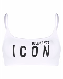 Бюстгальтер Icon в рубчик Dsquared2