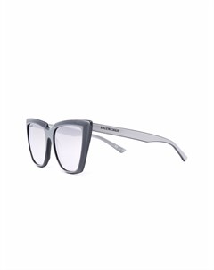 Солнцезащитные очки в квадратной оправе с логотипом Balenciaga eyewear