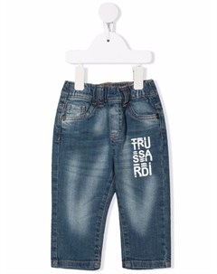 Джинсы с логотипом Trussardi junior