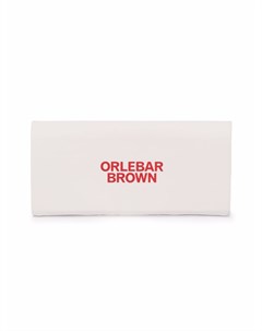 Солнцезащитные очки черепаховой расцветки Orlebar brown