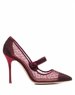 Туфли Мэри Джейн Camparimesh Manolo blahnik