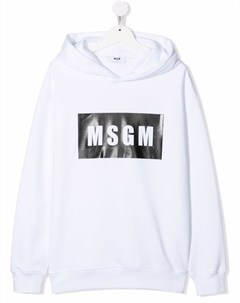 Худи с логотипом Msgm kids