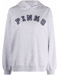 Худи с нашивкой логотипом Pinko