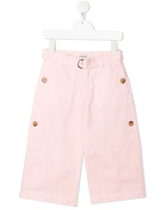 Брюки с поясом Lanvin enfant