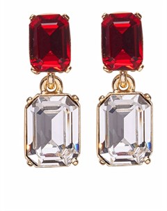 Серьги с кристаллами Carolina herrera