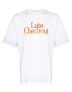 Футболка Issa с логотипом Late checkout