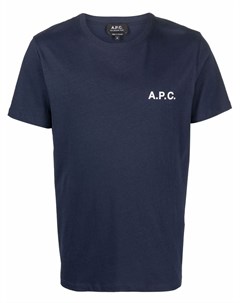 Футболка с логотипом A.p.c.