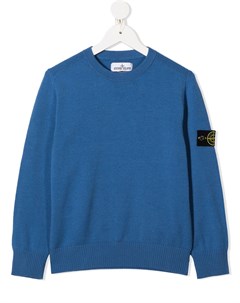 Джемпер Lana с нашивкой логотипом Stone island junior