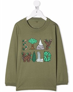 Футболка Stay Wild Stella mccartney kids