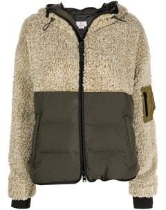 Пуховик в двух тонах Woolrich