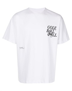 Футболка с принтом Golf Ball All Students