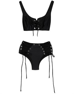 Бикини со шнуровкой Noire swimwear