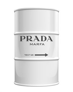 Журнальный столик бочка prada белый 38x55x38 см Starbarrel