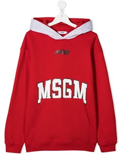 Худи с логотипом Msgm kids