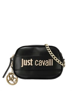 Сумка через плечо с металлическим логотипом Just cavalli