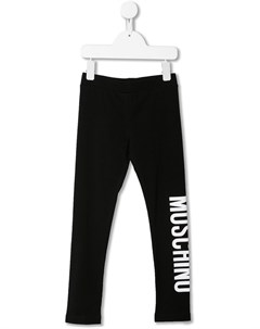 Легинсы с логотипом Moschino kids