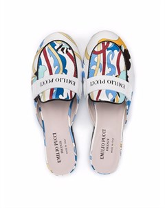 Сандалии с логотипом Emilio pucci junior