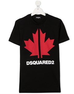 Футболка с логотипом Dsquared2 kids