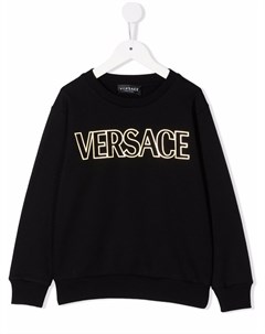 Толстовка с логотипом Versace kids