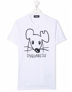 Футболка с логотипом Dsquared2 kids