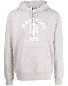 Худи на молнии с логотипом A bathing ape®