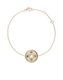 Браслет Talisman Lucky Coin из желтого золота с бриллиантами De beers jewellers