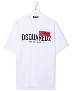 Футболка с логотипом Dsquared2 kids