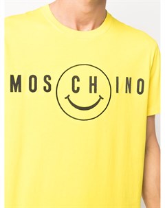 Футболка с логотипом Moschino