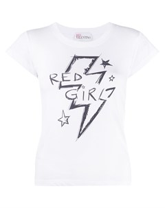 Футболка с принтом Red Girl Red valentino