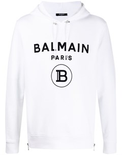 Худи с логотипом Balmain