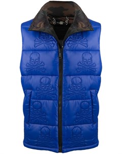 Жилет с вышивкой Skull Philipp plein