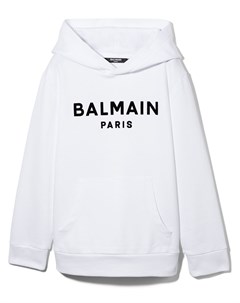 Худи с логотипом Balmain kids