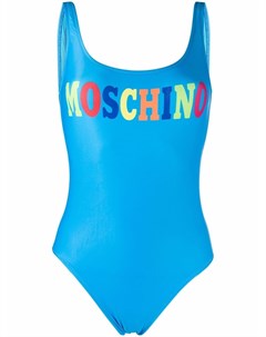 Купальник с логотипом Moschino