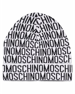 Шапка бини с логотипом Moschino