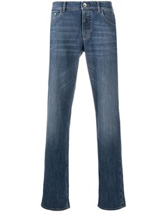 Прямые джинсы средней посадки Brunello cucinelli