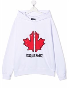 Худи с принтом Dsquared2 kids