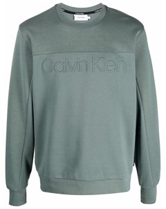 Толстовка с тисненым логотипом Calvin klein