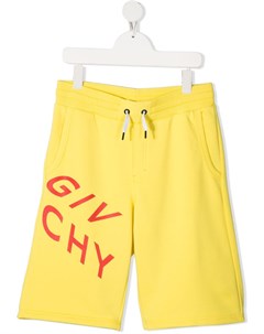 Шорты с кулиской и логотипом Givenchy kids